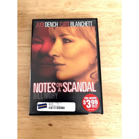 Notes On A Scandal 2006 DVD Judi Dench Cate Blanchett Bill Nighy Drama Pre-Owned - Picture 1 of 4